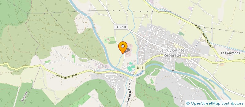 localisation de l'entreprise SOCIETE PRECISION GENERALE PROVENCE à LE PUY-SAINTE-REPARADE
