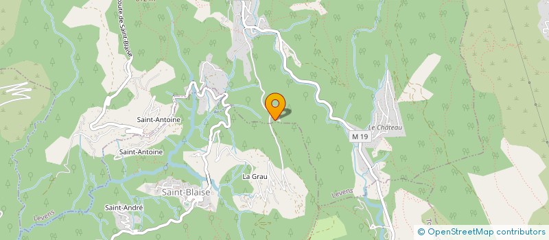 localisation de l'entreprise SOCIETE PREDARSUE  LEVENS