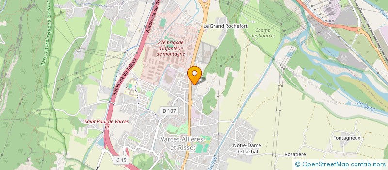 localisation de l'entreprise SOCIETE PRESSE PONTOISE à VARCES-ALLIERES-ET-RISSET