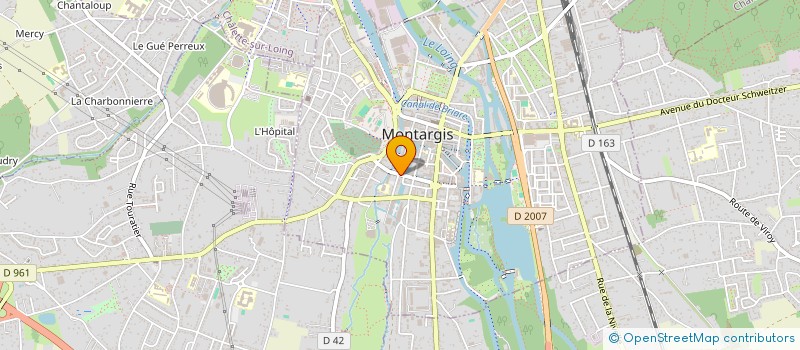 localisation de l'entreprise SOCIETE PRESTATAIRE DE SERVICES à MONTARGIS