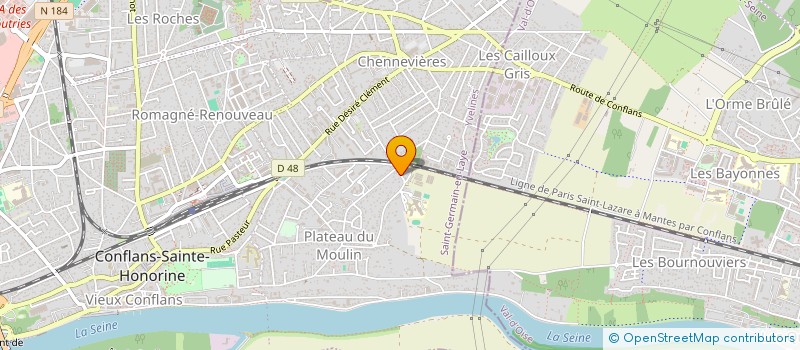 localisation de l'entreprise SOCIETE PRESTATION LOONIS  CONFLANS-SAINTE-HONORINE