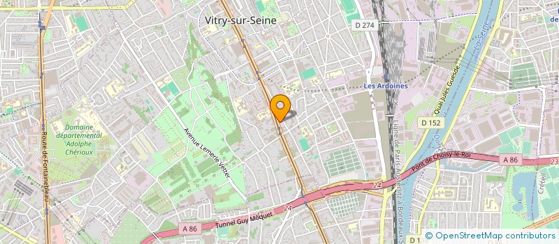 localisation de l'entreprise SOCIETE PRESTATION SERVICE GARDIENNAGE à VITRY-SUR-SEINE