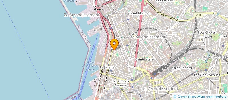 localisation de l'entreprise SOCIETE PREVENTION CONFORMITE SECURITE à MARSEILLE