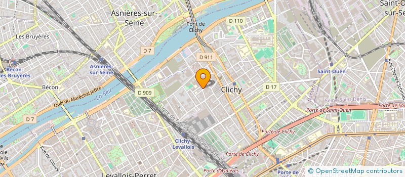 localisation de l'entreprise SOCIETE PRIAM PATRIMOINE à CLICHY