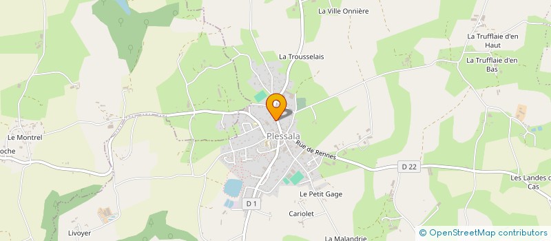 localisation de l'entreprise SOCIETE PRIMFRUIT à LE MENE