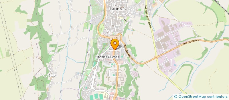 localisation de l'entreprise SOCIETE PRIMIDI GILTIAN à LANGRES
