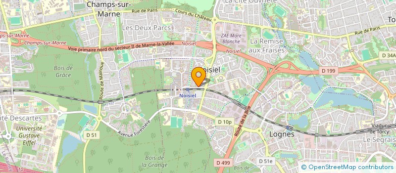 localisation de l'entreprise SOCIETE PRIVEE D'INTERVENTION ET DE DISSUASION à NOISIEL