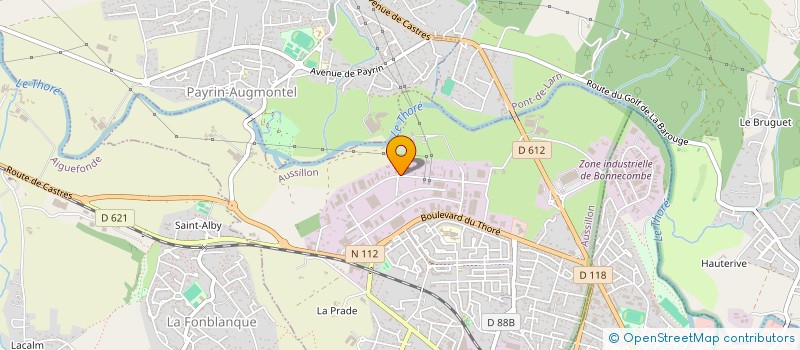 localisation de l'entreprise SOCIETE PRO-SERVICE à AUSSILLON