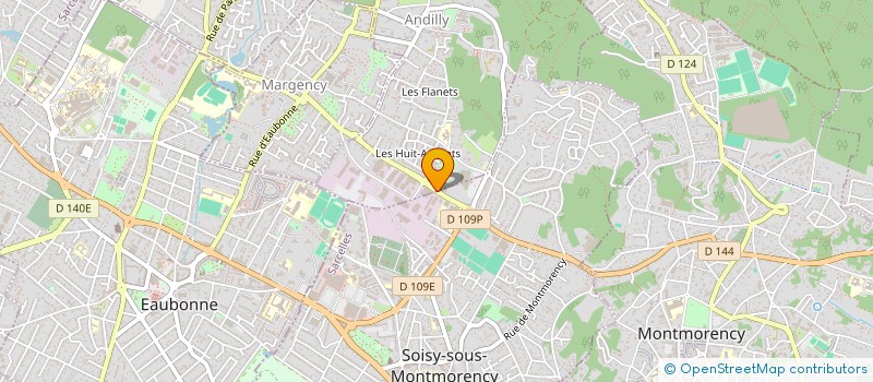 localisation de l'entreprise SOCIETE PRODDU TERRA à SOISY-SOUS-MONTMORENCY