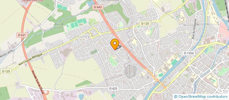 localisation de l'entreprise SOCIETE PRODIS à CUINCY