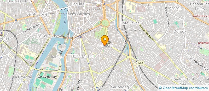 localisation de l'entreprise SOCIETE PRODUCTION ELECTRIQUE CASTRAISE à TOULOUSE