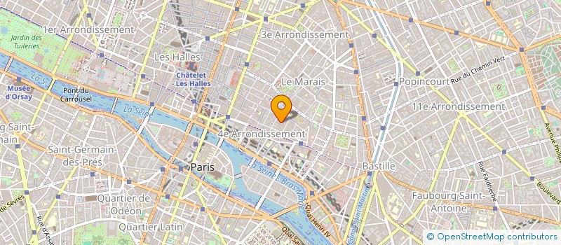 localisation de l'entreprise SOCIETE PRODUCTION PANORAMA  PARIS