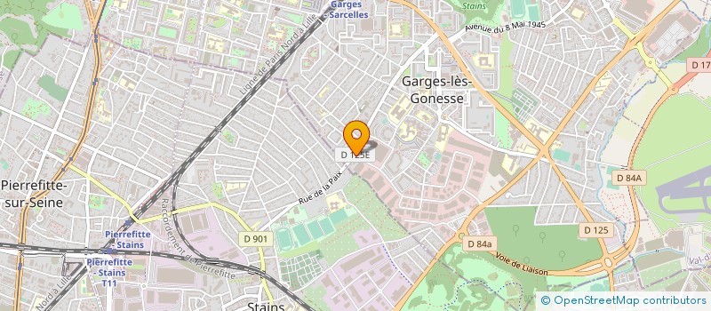 localisation de l'entreprise SOCIETE PRODUITS D'ENTRETIEN FRANCE à GARGES-LES-GONESSE