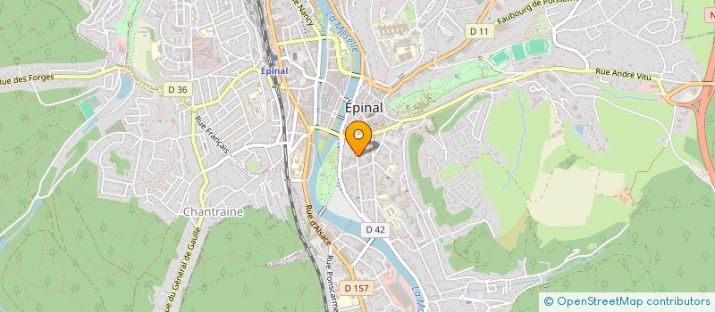 localisation de l'entreprise SOCIETE PROFESSIONNELLE LASERNA à EPINAL