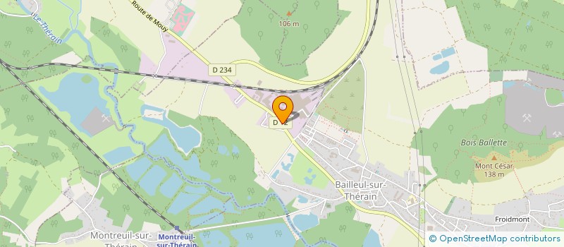 localisation de l'entreprise SOCIETE PROFILAFROID à BAILLEUL-SUR-THERAIN