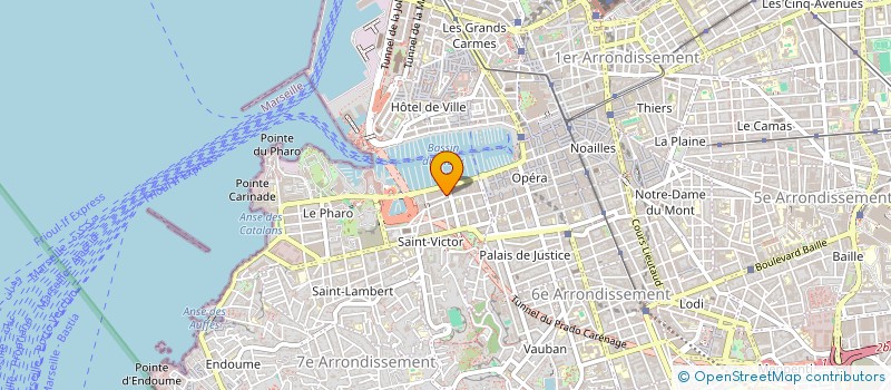 localisation de l'entreprise SOCIETE PROFILS à MARSEILLE