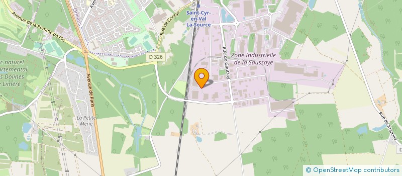 localisation de l'entreprise SOCIETE PROMODIS à SAINT-CYR-EN-VAL