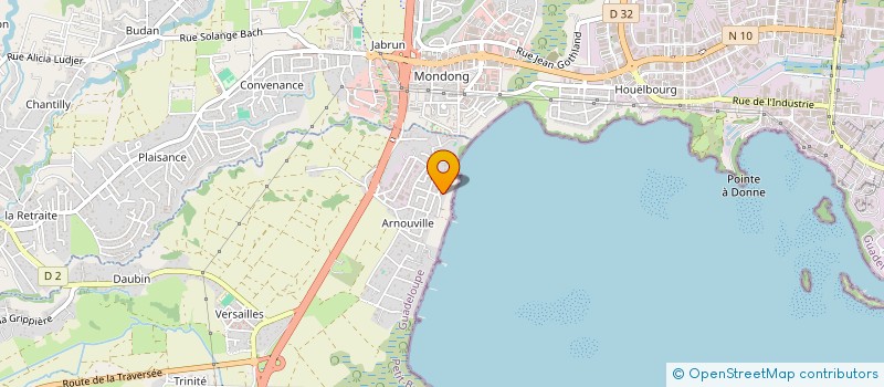 localisation de l'entreprise SOCIETE PROMOTION VOILE  PETIT-BOURG