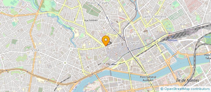 localisation de l'entreprise SOCIETE PROMOTIONNELLE D'OPTIQUE à NANTES
