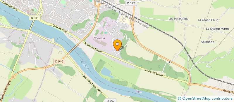 localisation de l'entreprise SOCIETE PROTECTION DES ANIMAUX DE GIEN à GIEN