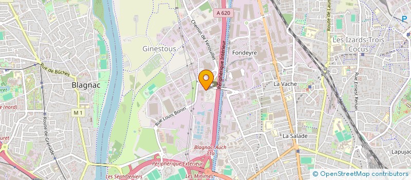 localisation de l'entreprise SOCIETE PROTECTRICE DES ANIMAUX à TOULOUSE