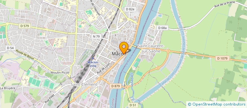 localisation de l'entreprise SOCIETE PROTECTRICE DES ANIMAUX DE MACON à MACON