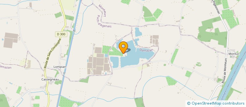 localisation de l'entreprise SOCIETE PROTECTRICE DES ANIMAUX DU 47  CAUBEYRES