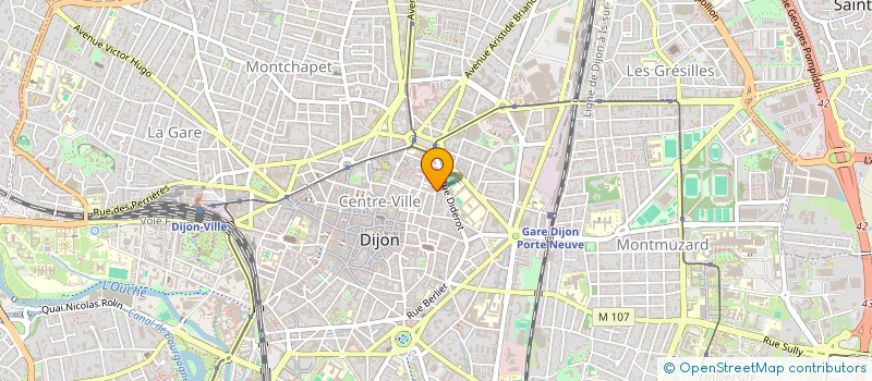 localisation de l'entreprise SOCIETE PROTECTRICE DES ARTISTES (SPA)  DIJON