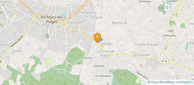localisation de l'entreprise SOCIETE PROVENCALE D'AIDES AUX PERSONNES à LA SEYNE-SUR-MER