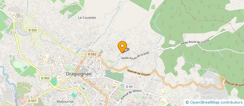 localisation de l'entreprise SOCIETE PROVENCALE D'ENTRETIEN ET D'AMENAGEMENT à DRAGUIGNAN