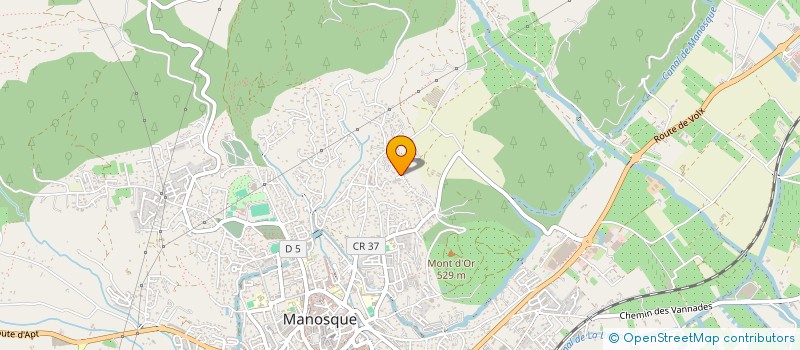 localisation de l'entreprise SOCIETE PROVENCALE D'HOTELLERIE SPH à MANOSQUE