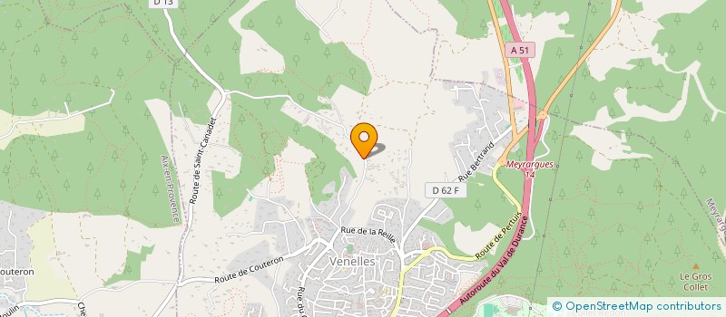 localisation de l'entreprise SOCIETE PROVENCALE D'INGENIERIE  VENELLES