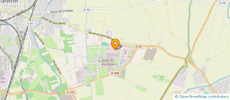 localisation de l'entreprise SOCIETE PROVENCALE D'ISOLATION ECHAFAUDAGES à BOULBON