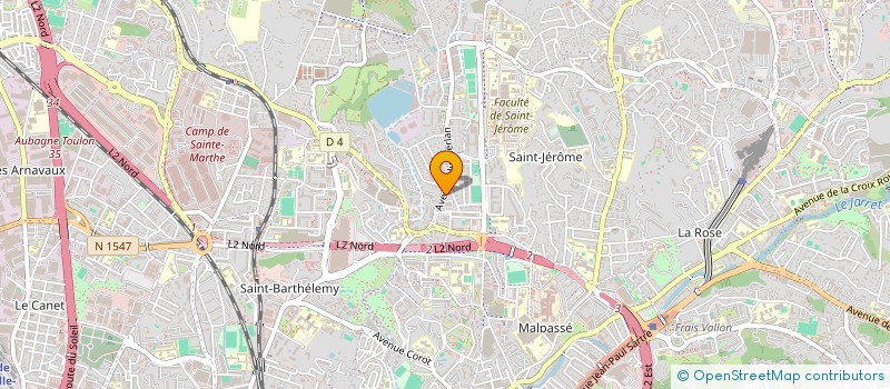 localisation de l'entreprise SOCIETE PROVENCALE DE DISTRIBUTION à MARSEILLE