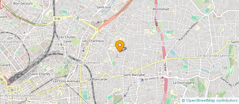 localisation de l'entreprise SOCIETE PROVENCALE DE GERONTOLOGIE à MARSEILLE