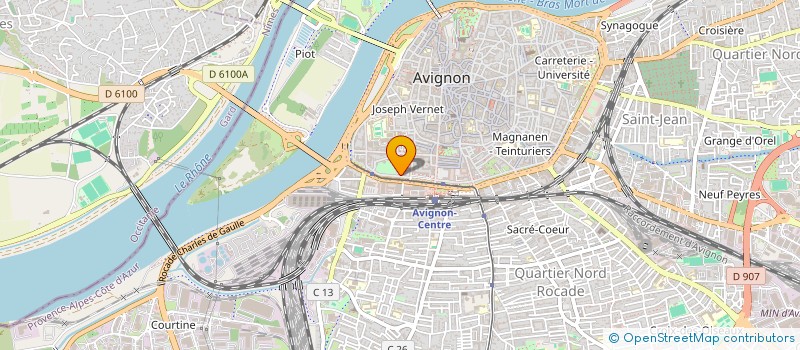 localisation de l'entreprise SOCIETE PROVENCALE DE VENTES ET SERVICES à AVIGNON