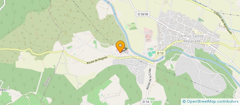 localisation de l'entreprise SOCIETE PROVENCALE GENIE CLIMATIQUE à LE PUY-SAINTE-REPARADE