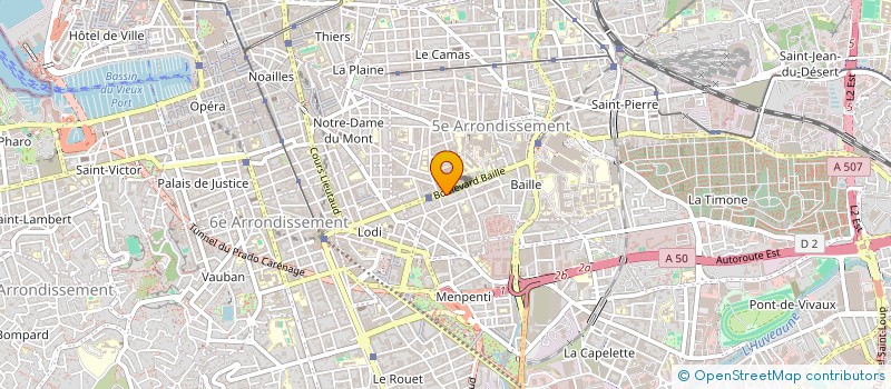 localisation de l'entreprise SOCIETE PROVENCE GRES  MARSEILLE