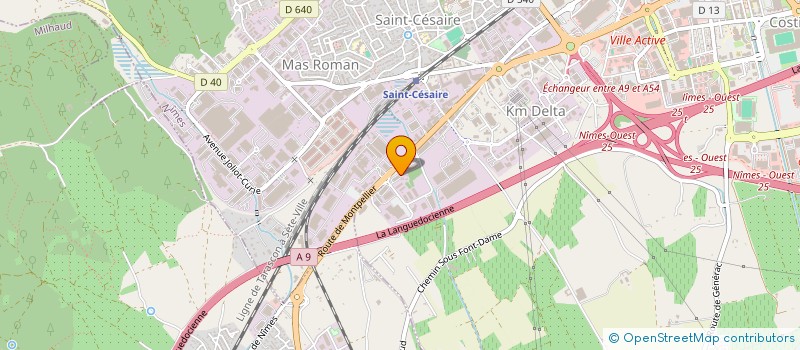 localisation de l'entreprise SOCIETE PTH23  NIMES