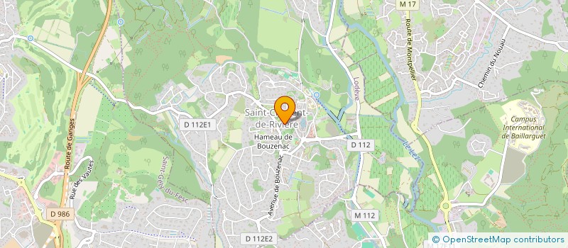 localisation de l'entreprise SOCIETE PUBLIQUE LOCALE BELLE VISTE  SAINT-GELY-DU-FESC