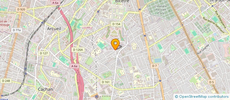 localisation de l'entreprise SOCIETE PUBLIQUE LOCALE ESSELIERES  VILLEJUIF