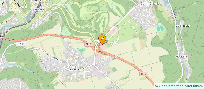 localisation de l'entreprise SOCIETE PUBLIQUE LOCALE TRANSPORT DU GRAND LONGWY  MEXY