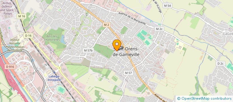 localisation de l'entreprise SOCIETE PUYCHANCI  SAINT-ORENS-DE-GAMEVILLE