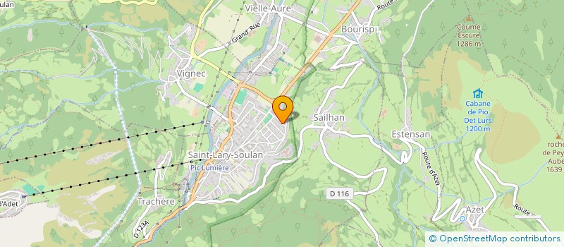 localisation de l'entreprise SOCIETE PYRENEENNE DU MEUBLE SPM à SAINT-LARY-SOULAN