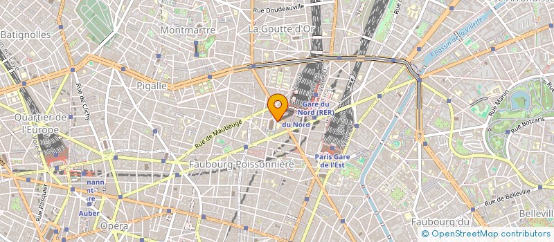 localisation de l'entreprise SOCIETE R.A MODE  PARIS