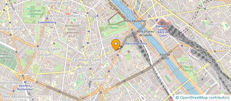 localisation de l'entreprise SOCIETE RABIER DIFFUSION à PARIS