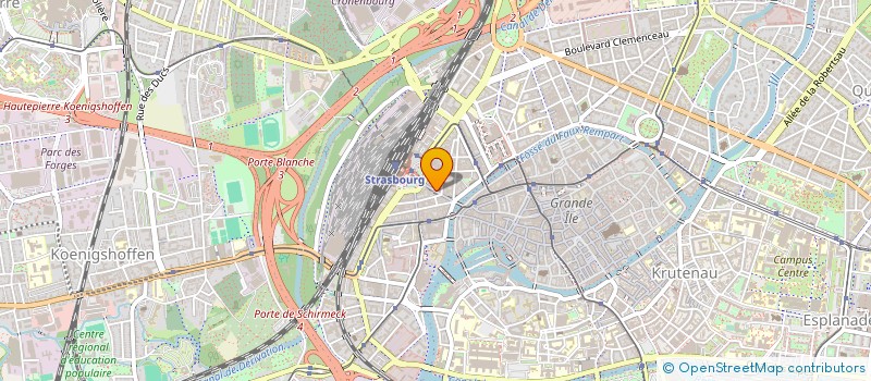 localisation de l'entreprise SOCIETE RAISHA à STRASBOURG