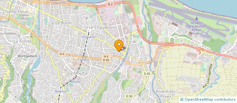 localisation de l'entreprise SOCIETE RAM IMPORT  SAINT-DENIS