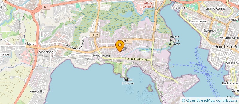 localisation de l'entreprise SOCIETE RAS à BAIE-MAHAULT