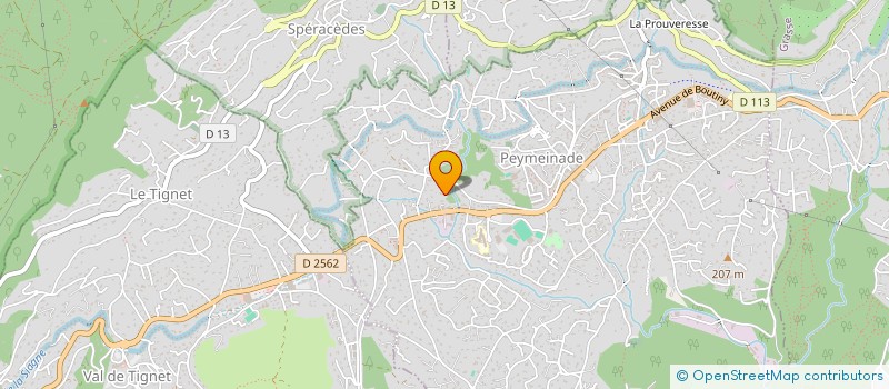 localisation de l'entreprise SOCIETE RAYNAUD DEVELOPPEMENT  PEYMEINADE